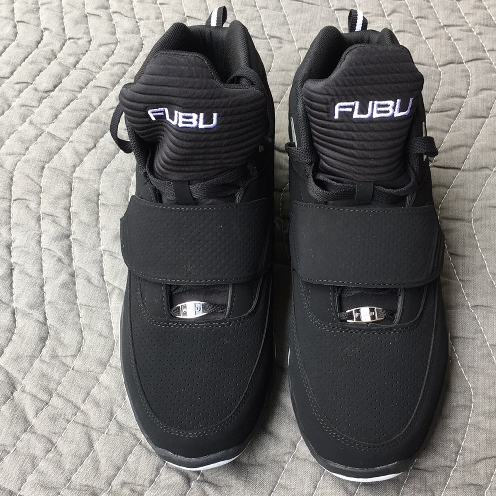 NWT FUBU Athletic Velcro Strap High Top Shoes Size 11